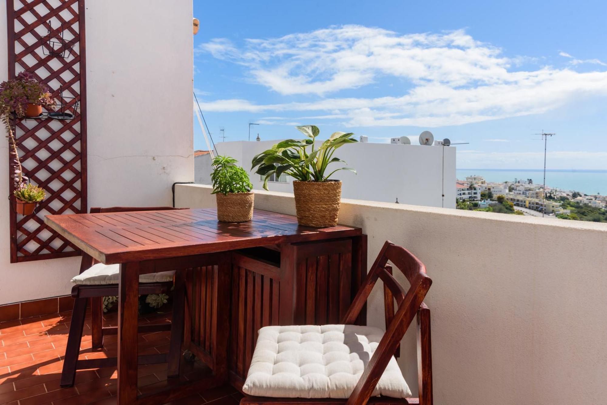 Hillside Studio With Sea View & Fibre Internet 阿尔布费拉 外观 照片
