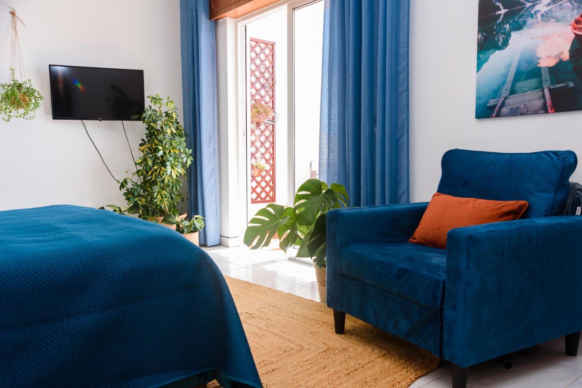Hillside Studio With Sea View & Fibre Internet 阿尔布费拉 外观 照片